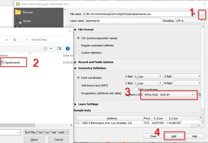 Add Apartments layer