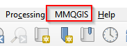 Open MMQGIS in the Menu bar