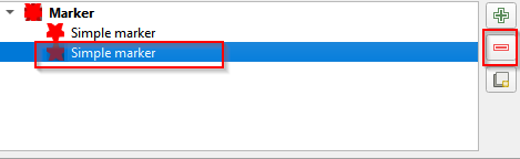 Figure 55. Delete the Single Marker